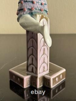 Karl Ens 8 1/4 Tall 1919 1945 Mark Art Deco Female Dancer Porcelain Figurine
