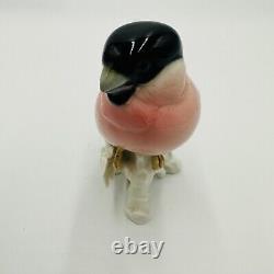 Karl Ens Bird Bullfinch Germany Antique Porcelain Statue Figurine Marked Rare