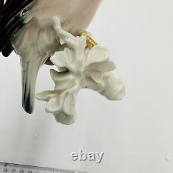 Karl Ens Bird Bullfinch Germany Antique Porcelain Statue Figurine Marked Rare