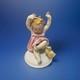 Karl Ens Porcelain Figurine Child With Baby Chick Art Deco From The 1920's