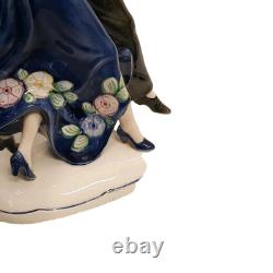 Katzhutte Art Deco Porcelain Figurine Dancing Couple C. 1930's Goldscheider Era