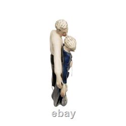 Katzhutte Art Deco Porcelain Figurine Dancing Couple C. 1930's Goldscheider Era