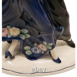 Katzhutte Art Deco Porcelain Figurine Dancing Couple C. 1930's Goldscheider Era Katzhutte Art Deco Porcelain Figurine Dancing Couple C. 1930's Goldscheider Era