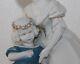 Katzhutte Thuringia H. Germany Porcelain Figurine Mother With Daughter
