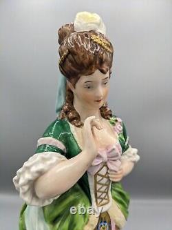 Large 1930s German Scheibe Alsbach Porcelain Figurine My Little Cupid Marked 13