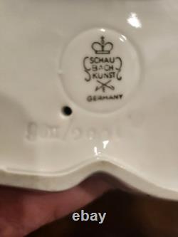 Large Rare Vintage Schaubach Knust Wallendorf Nude Dancer Figurine 1950s