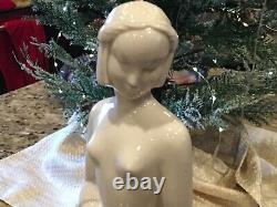 Lenox ABCO'37 Vintage ART DECO Lady Figurine with Whippet