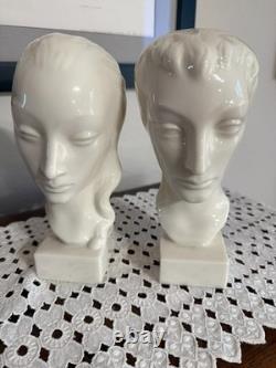 Lenox Art Deco Heads 1934