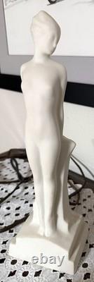 Lenox Art Deco Lighted Nymph Statuette