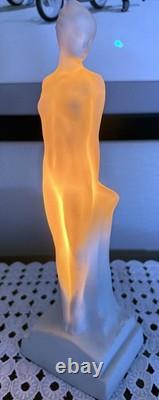 Lenox Art Deco Lighted Nymph Statuette