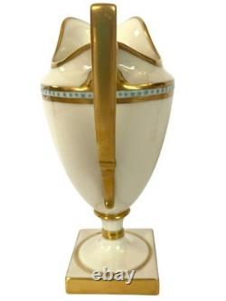 Lenox Belleek Sugar Creamer Set American Porcelain Art Deco Gold Antique RARE