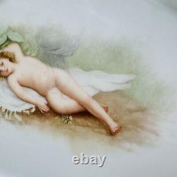 Limoges France Porcelain CFH/GDM Antique Hand Painted Tray Rare 13 Art Deco