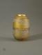 Limoges Lazeyras Beautiful Art Deco Ovoid Vase, Gold Stained Porcelain, Circa 1930