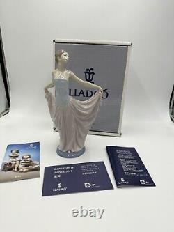 Lladro Ballerina Statue The Dancer 5050 Glossy Spain Porcelain 1979 Large Boxed