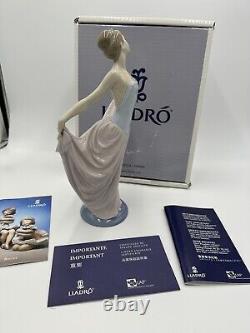 Lladro Ballerina Statue The Dancer 5050 Glossy Spain Porcelain 1979 Large Boxed