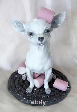 Lladro Chihuahua With Marshmallows #9191 Brand New In Box Cute Dog Save$$ F/sh