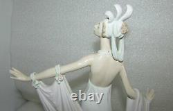 Lladro Grand Dame Dama Solemne Art Deco Elegant Lady Figurine 1568 Excellent A+