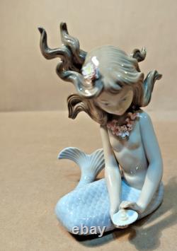 Lladro Mirage Mermaid Porcelain Figure Made in Japan