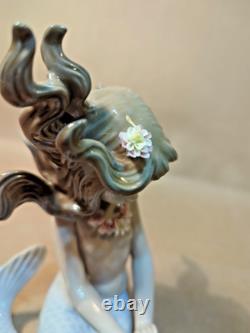 Lladro Mirage Mermaid Porcelain Figure Made in Japan