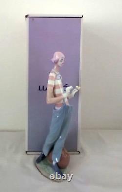 Lladro Retired 6997 Clown in Love Porcelain Statue Figurine with Box 14
