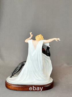 Louis Icart Art Deco 1929 COURSING II Ltd Ed Porcelain 9 Figurine withBase MINT