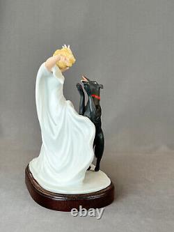 Louis Icart Art Deco 1929 COURSING II Ltd Ed Porcelain 9 Figurine withBase MINT