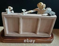 Louis Icart Porcelain Figurine Sculpture 1932 Cocktail 1162 Of Ltd Edition 10,00