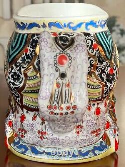 MUG DECORATIVE Vintage USSR Russian LFZ LOMONOSOV Porcelain Figurine EXCELLENT