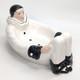 Mann Japan Pierrot Porcelain Harlequin Vanity Dish Art Deco Charm