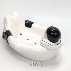 Mann Japan Pierrot Porcelain Harlequin Vanity Dish Art Deco Charm