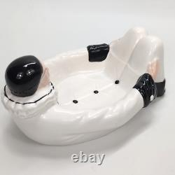 Mann Japan Pierrot Porcelain Harlequin Vanity Dish Art Deco Charm