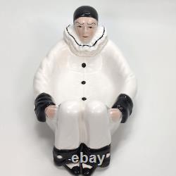 Mann Japan Pierrot Porcelain Harlequin Vanity Dish Art Deco Charm