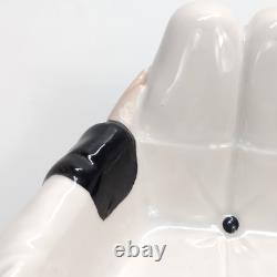 Mann Japan Pierrot Porcelain Harlequin Vanity Dish Art Deco Charm