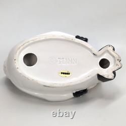 Mann Japan Pierrot Porcelain Harlequin Vanity Dish Art Deco Charm