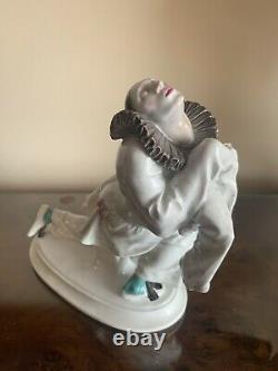 Meissen Pierrot Russian Ballet Porcelain Figurine