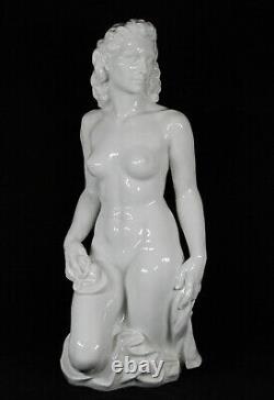 Meissen Porcelain Modernist Sculpture Spring Nude by Robert Ullman Art Deco 1940