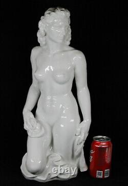 Meissen Porcelain Modernist Sculpture Spring Nude by Robert Ullman Art Deco 1940