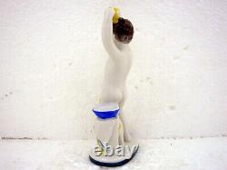 Morning Bathing Boy Vintage USSR Russian LFZ Lomonosov Porcelain Figurine EXC