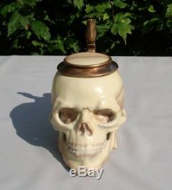 Mug Skull Musterschutz Skull Art Deco-German Style Art Nouveau Style Porcelain B