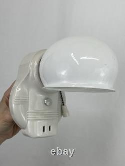 NOS Pair Vtg Art Deco Milk Glass Bathroom Wall Sconces 1920s 1930 1940 Porcelain
