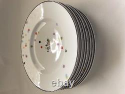 New Kate Spade Lenox Market Street Accent Plate (9 1/2 Inches) Eight