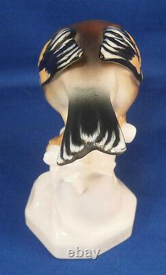 Nice 20thC Schwarzburger Werkstatten Porcelain Bird Figure Porzellan Vogel Figur