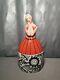 Night Light Porcelain Art Deco Box 1930 Bernardaud Box Half Doll Lamp