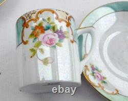 Noritake Art Deco Complete Coffee Set 1930's