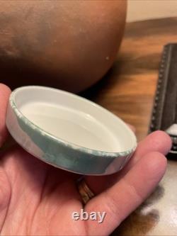 Noritake Art Deco Lusterware Vanity Powder Or Trinket Box Exquisite