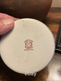 Noritake Art Deco Lusterware Vanity Powder Or Trinket Box Exquisite