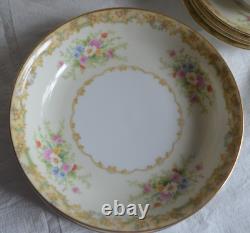 Noritake China Gramatan 12 Luncheon Plates 12 Bowls 5 Saucer 4 Cups Vintage 1933