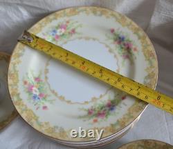 Noritake China Gramatan 12 Luncheon Plates 12 Bowls 5 Saucer 4 Cups Vintage 1933