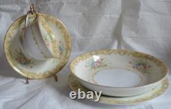 Noritake China Gramatan 12 Luncheon Plates 12 Bowls 5 Saucer 4 Cups Vintage 1933