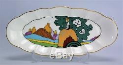 Noritake Deco Flapper lady dish